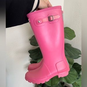 Pink Hunter Boots
